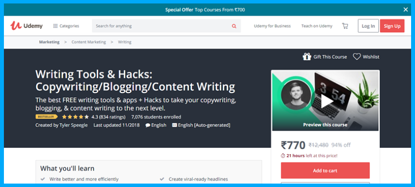writing-tools-and-hacks-copywriting-content-writing-blogging-udemy-1